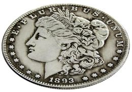 US 1893PCCOS Morgan Dollar Silver Plated Copy Coins metal craft dies manufacturing factory 9652006