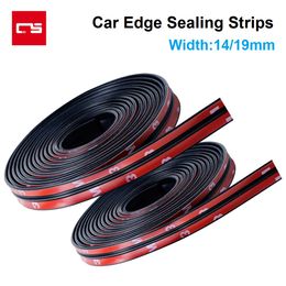 200cm Rubber Car Seals Edge Sealing Strips Auto Roof Windshield Sealant Protector Strip Window Seals Soundproof Car Decoration