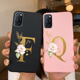 For OPPO A52 A72 A92 Case Silicone TPU Soft Letters Cover Phone Case For Oppo A72 A52 A92 A 72 52 92 oppoA72 OppoA52 Cases Coque
