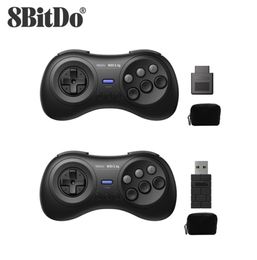 Game Controllers Joysticks 8BitDo M30 24G Wireless pad for Sega GenesisGega Mini and Mega DriveMini Controller 2210214529917