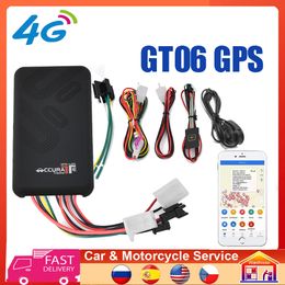 2G 4G GT06 Mini GPS Tracker LBS Locator Cut Off Power/fuel Car Alarm Tracking Monitor with Microphone Car Track System