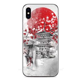 Japan Samurai Phone Case For UMIDIGI G5 Mecha G5A A15 A15C F2 F3 SE G3 G2 G1 C2 C1 A5 A7 A9 A13 Pro Max 5G Back Cover Coque