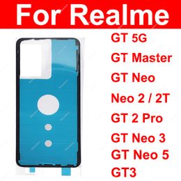 Back Frame Battery Cover Adhesive For Realme GT 2 Pro GT Neo 2 2T Neo 5 GT 3 GT Master Rear Housing Battery Cover Sticker