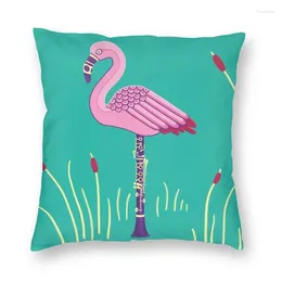 Pillow Tropical Bird Flamingo Covers Sofa Home Decorative Animal Square Throw Case 45x45cm