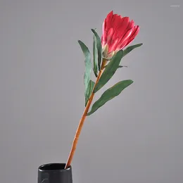 Decorative Flowers Simulation Flower Bouquet Fake Living Room Decors Light Luxury Adorns Artificial