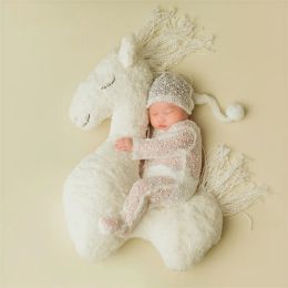 Toys Newborn Photography Accessories Pony Horse Photo Shoot Toy Baby Photography Props recien nacido