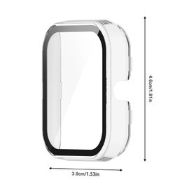 For Bip3 Pro PC Case Cover For Bip 3 Pro Smart Watch Band Screen Protector Glass For Bip3 Pro Case