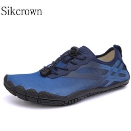 Blue Water Sneakers for Men Barefoot Shoes Ladies Quick-drying Beach Shoes Unisex Sneakers Outdoor Fishing Water Shoes Sports