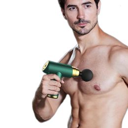 Massage Gun for Athletes 4 Massages Heads Silent Brushless Motor Christmas Gifts Men Women 240411