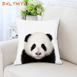 Rabbit Panda Pig Pattern Soft Cushions Covers Cute Animals Print Decorative Pillows Case Living Room Sofa Pillow Cover 45x45cm