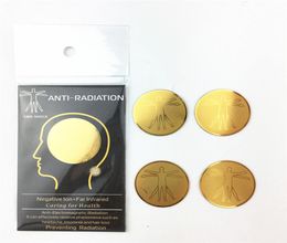 Anti Radiation Gadgets Sticker EMF Protection Stickers Cell Phone Energy Saver MacBook Computers Laptops BY DHL9765594
