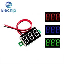 DC LED Digital Voltmeter 0.36 Inch DC 0-32V Mini Blue Green Red DC LED Display Digital Voltmeter