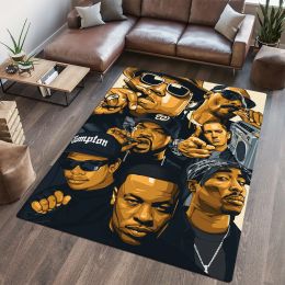 Music Carpet Hip Hop Rug Living and Kitchen Room Home Decor Anti-skid Welcome Deal