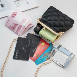 Small Crossbody Bag for Women PU Leather Shoulder Bag Sweet Lipstick Makeup Organiser Bag Mini Coin Purse and Handbags for Girls