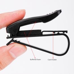 Pen Case Clip Multifunctional Universal Portable S-shaped Pp 2 In 1 Car Interior Accessories Sunglasses Clip Practical Durable