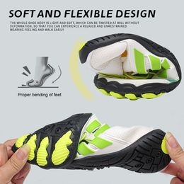 Swimming Finger Water Shoes for Women Men Unisex Beach Barefoot Aqua Shoes Quick Drying Breathable Wading Running Sports Shoes