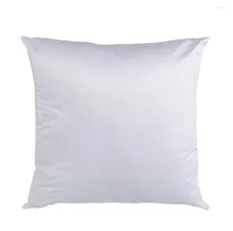 Pillow Wholesale Solid White Blank Velvet Cover Heat Thermal Transfer Print Case Soft Plush Customize Sofa