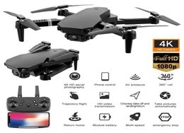 Rc Drone Headless Mode 4K Double Camera Folding Remote Aircraft 1080P Dual Quadcopter Helicopter Kids Toys S70 PRO 2202245360777