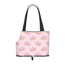 Shopping Bags Crown Seamless Dog Purse Carrier With Pocket And Safety Tether Soft-Sided Small For Pet Outdoor Tote Bag