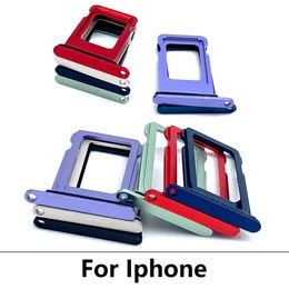 Dual SIM Card Tray For Iphone 12 Mini Sim Holder Slot Replacement Parts