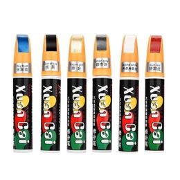 6 Colours Car Scratch Repair Paint Pen Car Styling Scratch Remover For Car Maintenance Car Paint Care Goods Black White Silver