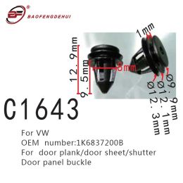 1k6837200B 25x Door Panel Mounting Clips For VW Golf R32 GTI Rabbit MK5 Shutter Door Panel Buckle Car Clips 1K6837200B C1643