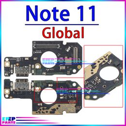 1 Pce USB Charger Port Jack Dock Connector Flex Cable for Xiaomi Redmi Note 11 11E 11S Pro+ 4G 5G Global Charging Board Module