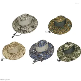 Berets Summer Solid BOONIE HAT High Quality Comfortable Breathable Mesh Bucket Hats Hunting Hiking Fishing Climbing Sun Casual