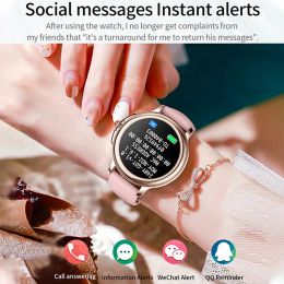 Xiaomi Mijia Smart Watch Women Message Sedentary Reminder Smartwatch Health Monitor Custom Watchface Lovely Bracelet Sport Clock