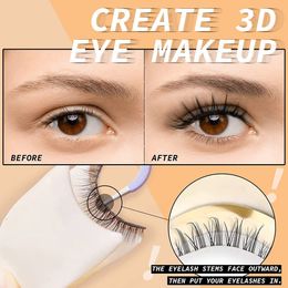 1Pcs Paste False Eyelash Beauty Tools Fake Lash Applicator Tweezers Mascara Lashes Curler Eye Makeup Cosmetic Plastic Supplies