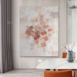 Abstract Decorative Oil Painting Pure Hand Drawn Art Canvas Hanging Poster Unframed Acrylic Mural Living Room Bedroom Restaurant