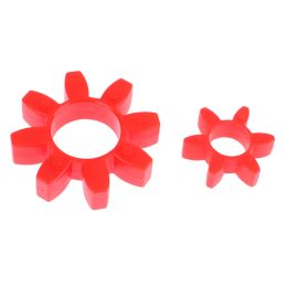 1pc GR-14/19/24/28/38/42mm OD Urethane Shaft Coupling Coupler Spider Insert Open Centre Elastic Buffer Pad Accessories