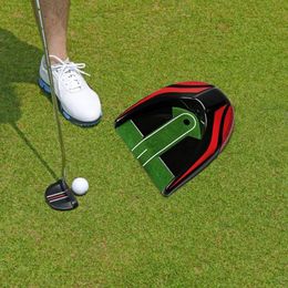 1PC Automatic Training Tool Golf Putting Cup Plastic Practice Putter Set Ball Return Device Machine Indoor Outdoor Drop Shipping