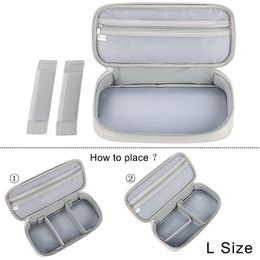 Cable Storage Bag Portable Digital USB Gadget Storage Pouch Dustproof Charger Plug Electronic Organiser Travel Cable Organiser