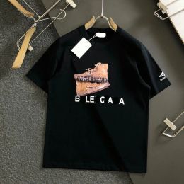 balanciga designer Paris Fashion Mens Tees Over Size Letter Print Men Women Short Sleeve Summer Casual Prue plus size balanciga shirt Tshirt Wholesale Top S- 311