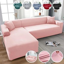 Chair Covers Stretch Spandex Sofa Slipcover 1-Piece Furniture Protector 1/2/3/4 Seater Couch For Living Room Home Decor
