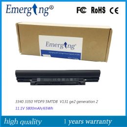 Batteries 11.1V 65Wh YFDF9 Original Laptop Battery for Dell Latitude E3340 3340 3350 V131 Generation 2 ge2 5MTD8 7WV3V H4PJP