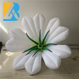 Factory Direct 2 Metres Large Inflatable Lily Flower Balloon for Street Carnival