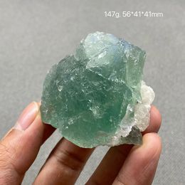 100% natural green fluorite Baby blue fluorite crystal raw stone ore sample