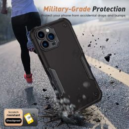 Rugged Case For iPhone 15 Pro Max iPhone 15 Plus 14 Pro Max 13 12 11 Mini X XS Max XR 8 7 Plus Drop Cover Ultra-thin Mobile Case