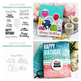 Birthday Your Way Letter Metal Cutting Dies Stamps Craft Embossing Make Paper Greeting Card Making Template DIY Handmade 2023
