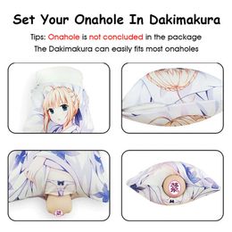 Hug Pillow Half Body Bottom Hole Anime Dakimakura Sex Onahole Insert Pillows Waifu Daki Cover and Core