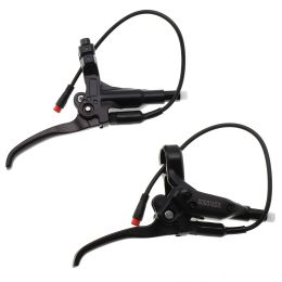 Mountain Bike Left/Right Brake Lever Goodtaste GT03 Power-Off Oil 2pin E-Bike Brake Handle Waterproof Connector MTB Cycling Part