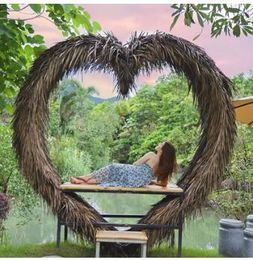 Bird's nest outdoor hanging swing hanging chair hotel B&B scenic area punch wedding photo props