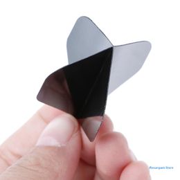 30 Pcs High Quality Simple Pure Black PET Dart Flights Drop Shipping