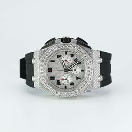 Luxury Looking Fully Watch Iced Out For Men woman Top craftsmanship Unique And Expensive Mosang diamond Watchs For Hip Hop Industrial luxurious 80719