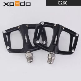 Wellgo Xpedo C260 SPD Bearing Pocket Bike Sealed Aluminium Extruded Flat MTB Bike Road Bicycle Cycling Pedals 9/16" Bicycle Parts