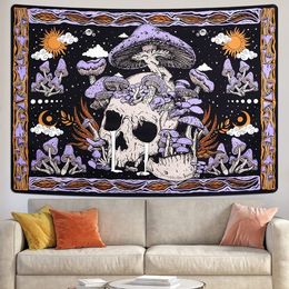 51.2 X 59.1 Inches Trippy Tapestry Mushroom Tapestry Plant Tapestry Tapestry Wall Hanging Bedroom|Room