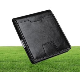 Genuine Leather Male Wallet Vintage Purse For Men Fashion Designer Coin Slim Wallets Man Card Holder Carteira Men039s Bag4095342