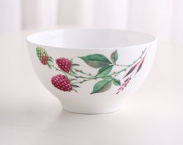 4.5 Inch, Bone China Small Bowl, Sauce Serving for Dinner, Chinese Painting Ceramic Bowl, Kids Rice Bowl, Cute Ice Cream Bowl